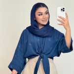 بلوز سلکت گرهی پاپیون