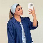 بلوز گلپوش  رامیس یقه مردانه