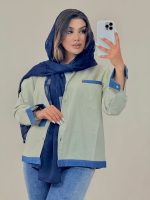 بلوز رایکا لینن جین ترکیب مدال - Image 2