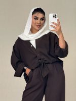 بلوز محم  ینزی جلو گره ای تیتا - Image 3