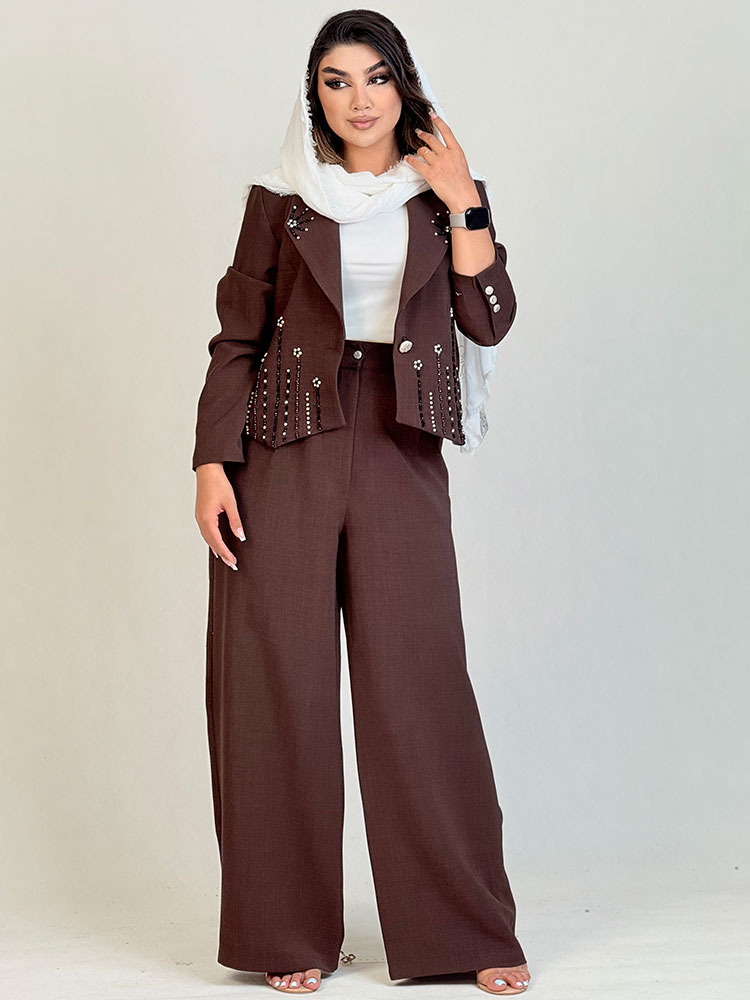 set-royal-gabardin-ileyan (1) ست رویال گاباردین ایلهان - Image 1