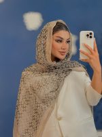شال رسپینا ابریشم میله ای کوچ - Image 2