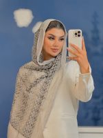 شال رسپینا ابریشم میله ای کوچ - Image 6