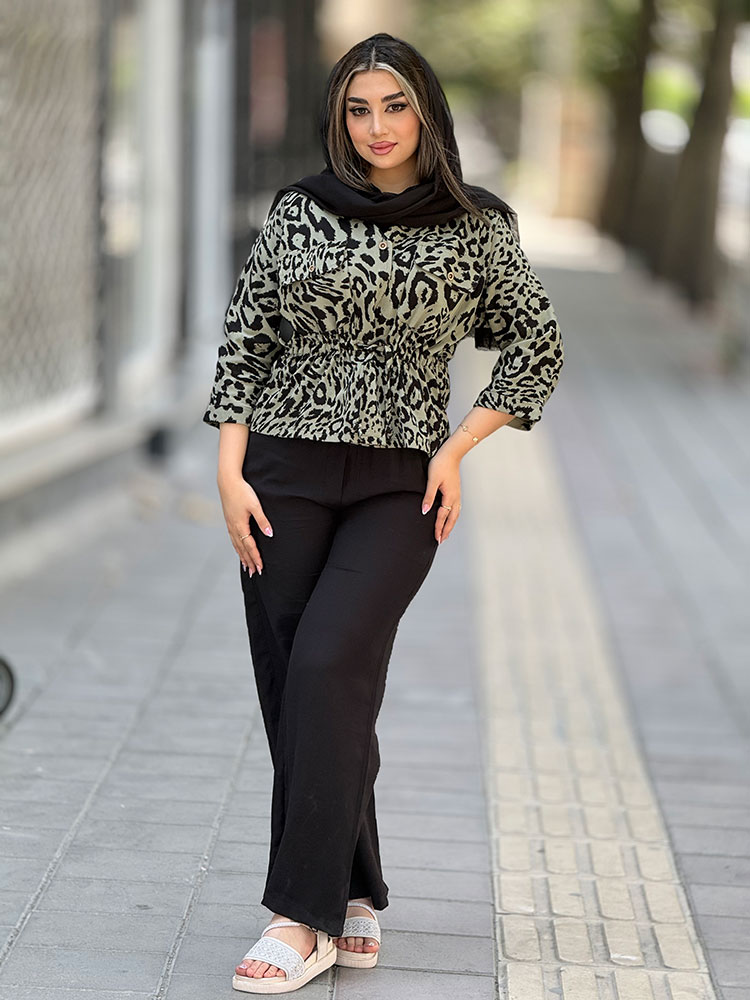 set-manisa-nak-katan-liu ست مانیسا نخ کتان لیو - Image 1