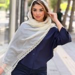 شال رسپینا ویسکوز حریر ابریشم الو