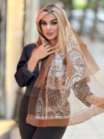 ‏شال لموریا ابریشم تافته دارلا - Image 5
