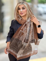 ‏شال لموریا ابریشم تافته دلبر‏ - Image 4