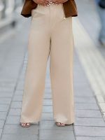 ‏شلوار فندی لینن بگ کلار‏ ‏ - Image 5